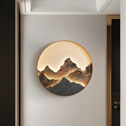 Modern luxury mural lamp