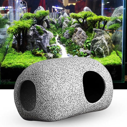 High Quality Rock Cave Landscaping Aquarium Decoration