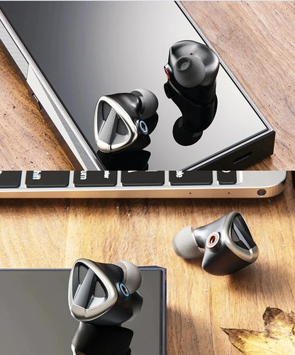 FiiO FH19 2DD+6BA Hybrid Driver HiFi Music IEM Hi-Res Audio In-Ear Earphone MMCX Detachable Cable Wried Earbuds