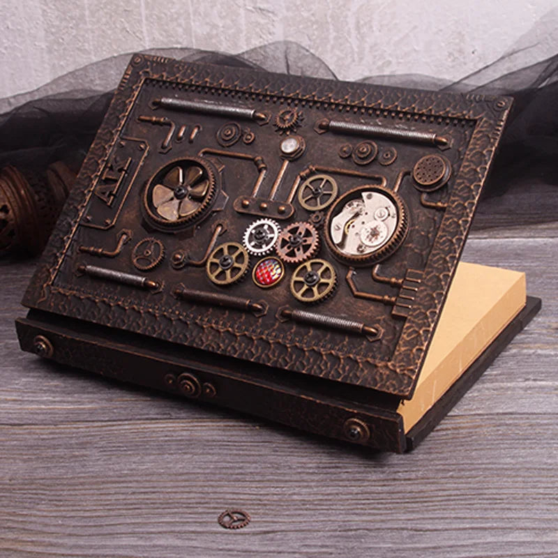 A5 Gothic Steampunk Notebook Vintage