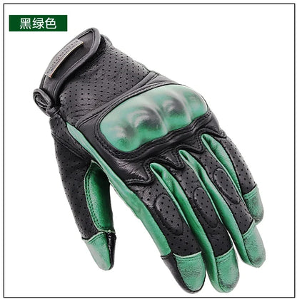 Retro Racer Touchscreen Gloves - Spring & Summer