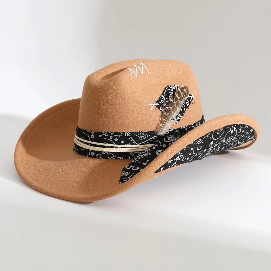 Handmade Suede Fedora Hat — Vintage Jazz