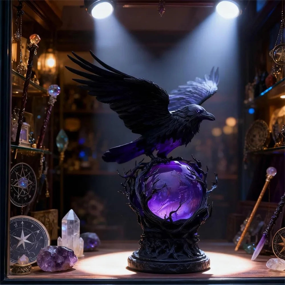 Raven's Moonlight LED Lamp