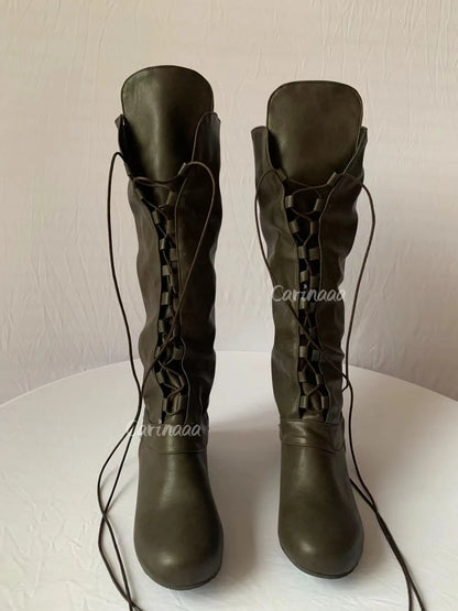 Medieval Retro Women Princess & Men Prince Knight Shoes