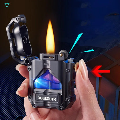 Cool Mech Grinding Wheel Kerosene Lighter