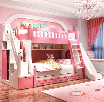 princess bed, solid wood