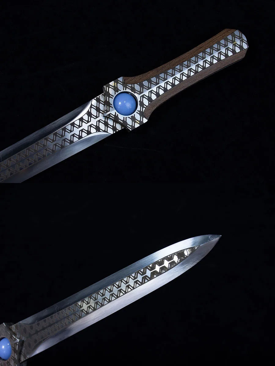 Hero's Edge: 34cm Medieval Stainless Steel Sword