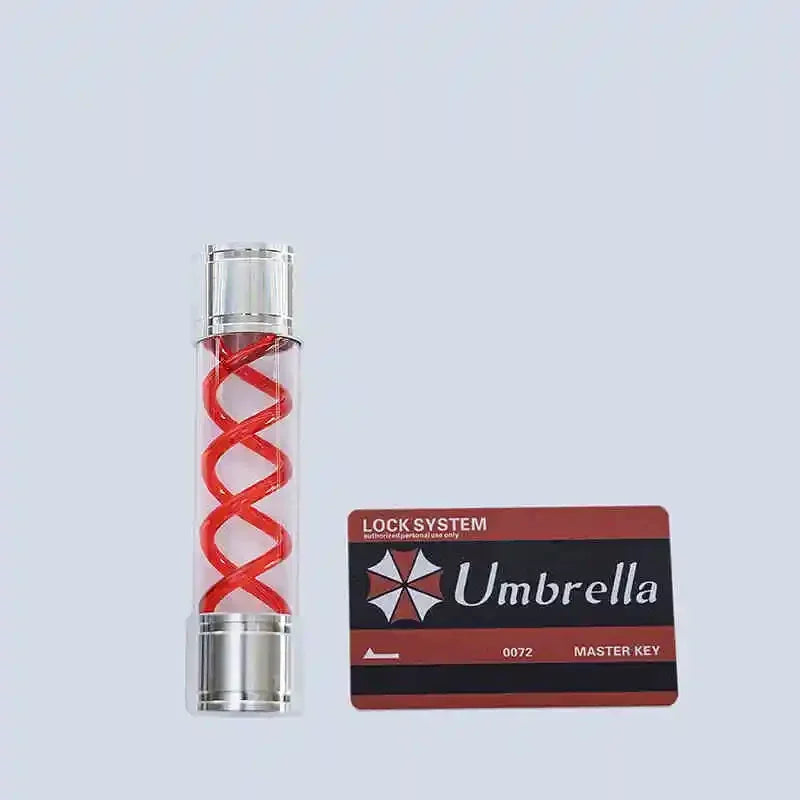 Resident Evil T-Virus Sample Bottle — Biohazard Desk Ornament