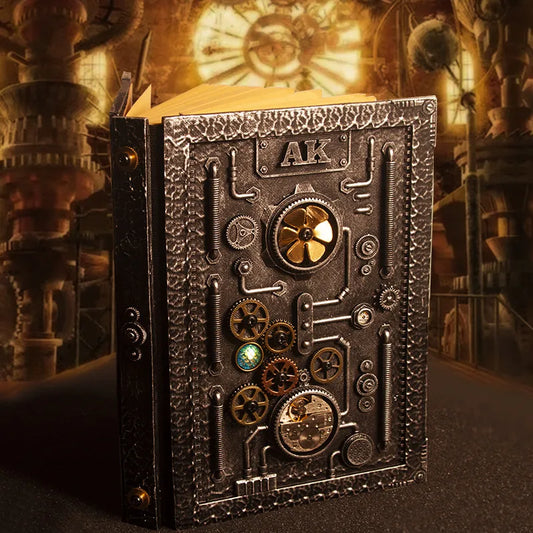 A5 Gothic Steampunk Notebook Vintage