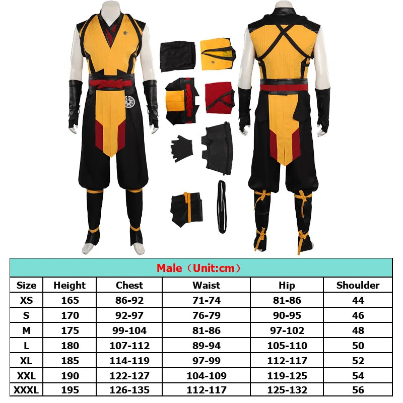 Sub-Zero Cosplay Costume — Mortal Kombat