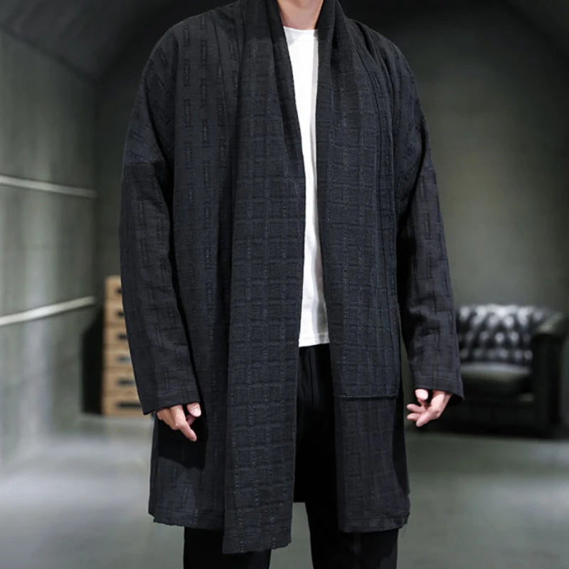 Chinese Style Men's Windbreaker Linen