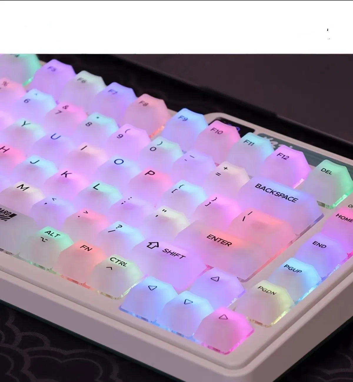 Keycap Set White Cherry Height Backlit