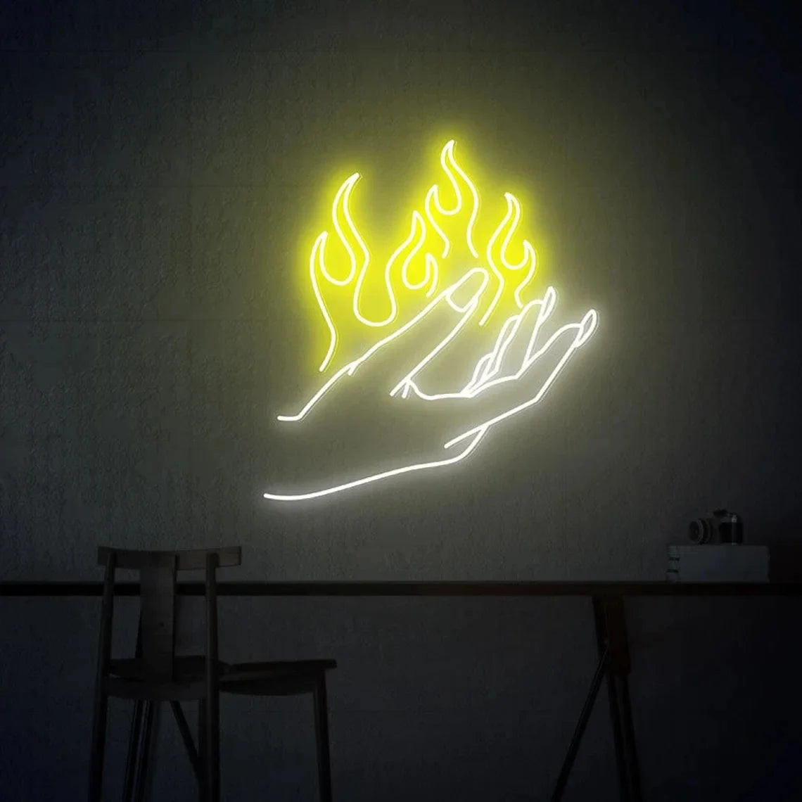 Customizable Neon Glow Sign Maker