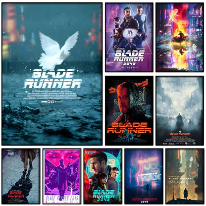 Blade Runner 2049 Poster Self-adhesive Art Waterproof