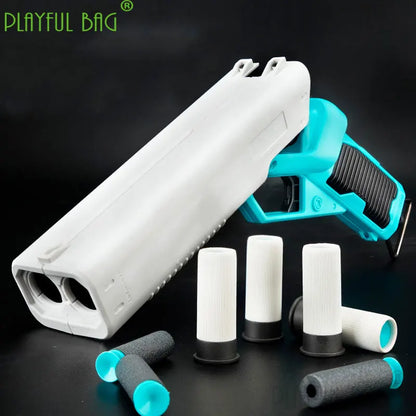 New Hot Gift Double Tube Eva Boy Toy Gun QD55