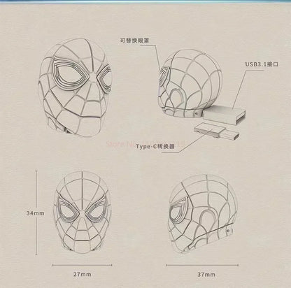 Marvel Spidey & Iron Man USB Flash Drive - Limited Ed.