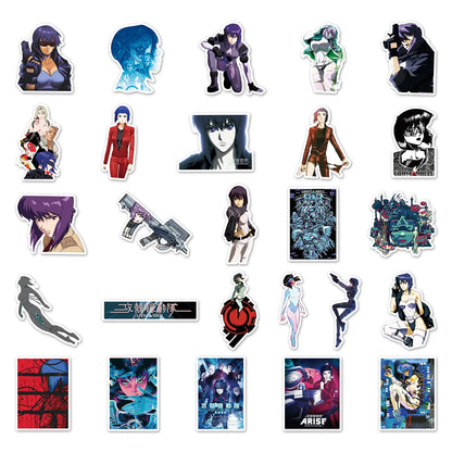 Ghost in the Shell Anime Stickers - 51 PCS Set