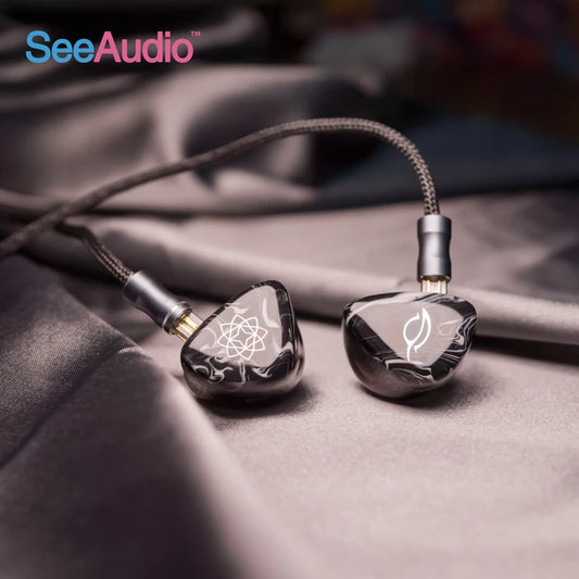 BraveSound Noir 4BA HiFi Earbuds - Premium Quality