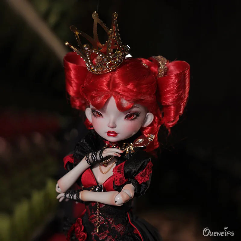 Red Queen Movable Joint Full set Fashion Toys Heart-shaped