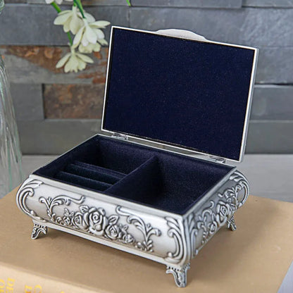 Princess metal jewelry box keepsake souvenir