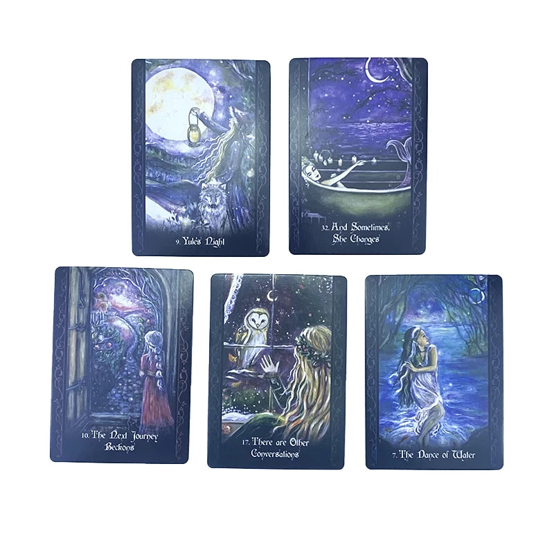 The Solitary Witch Oracle Card Tarot Prophecy Fate