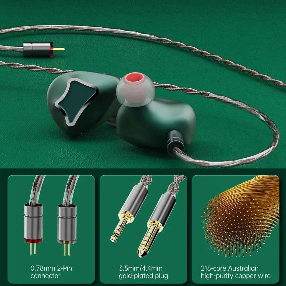 ARTTI R1 — Triple Dynamic Driver HiFi Earphones