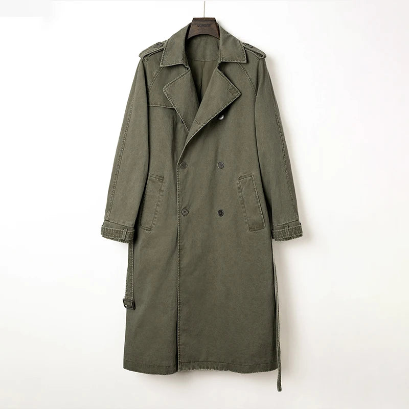 Karl Heisenberg Cosplay Costume — Resident Evil Village · Trench Coat Set