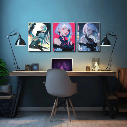 Cyberpunk 2077 Art: Judy & Johnny Wall Decor