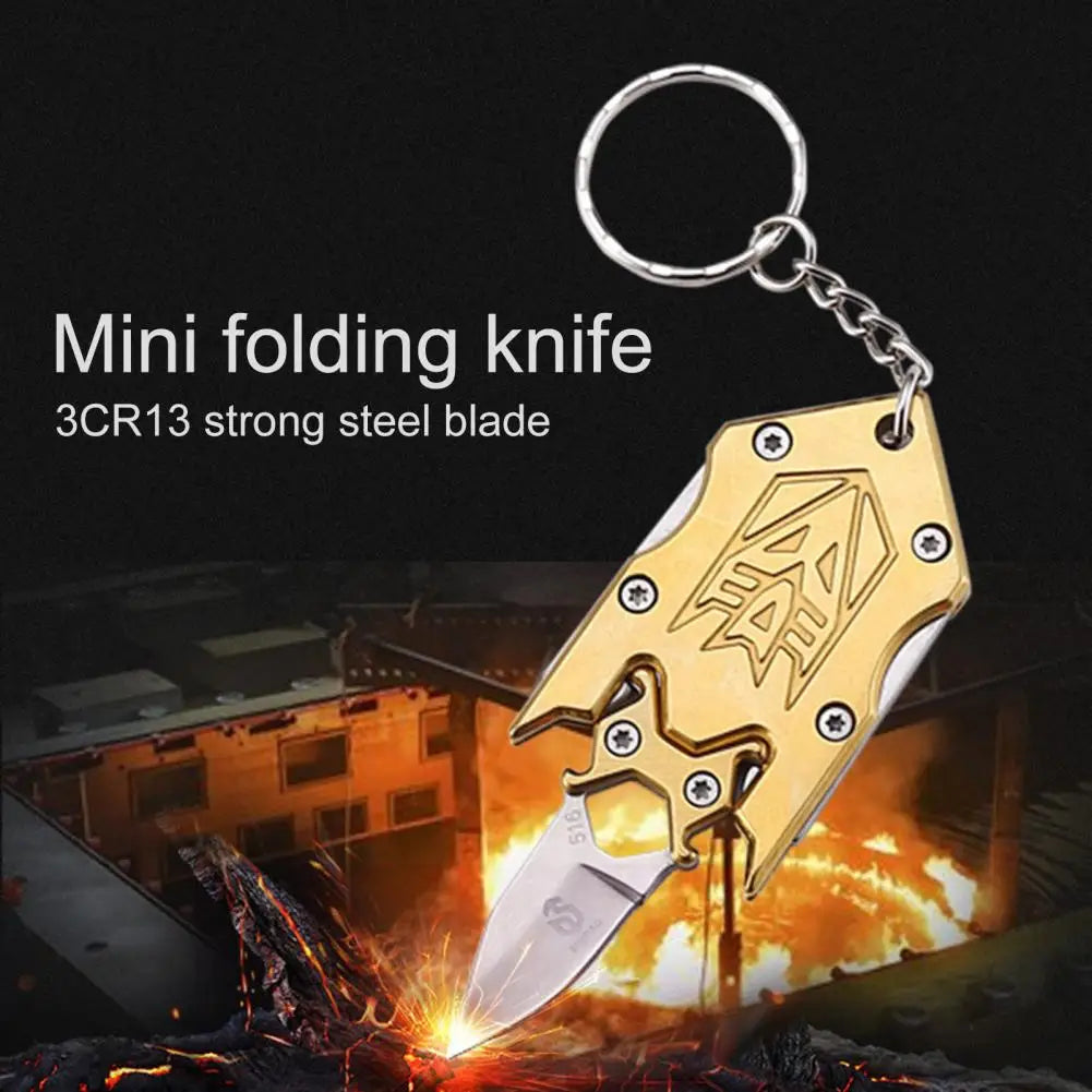 Key Chain Folding Knife Mini Pocket