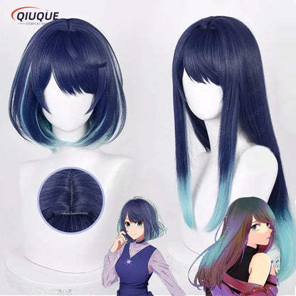 Cosplay Wig Long/Short Black Blue