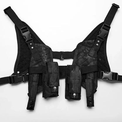 Edgy Detachable Punk Harness Mini Bags
