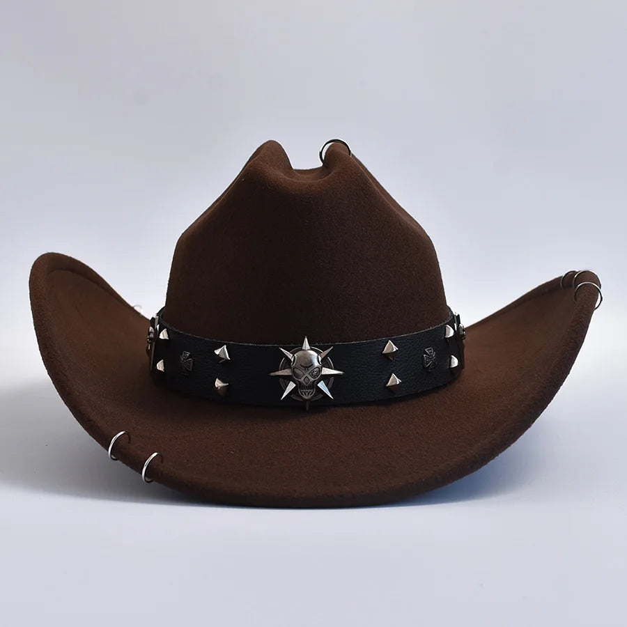 Roll Brim Cowboy Hat — 9 Colors