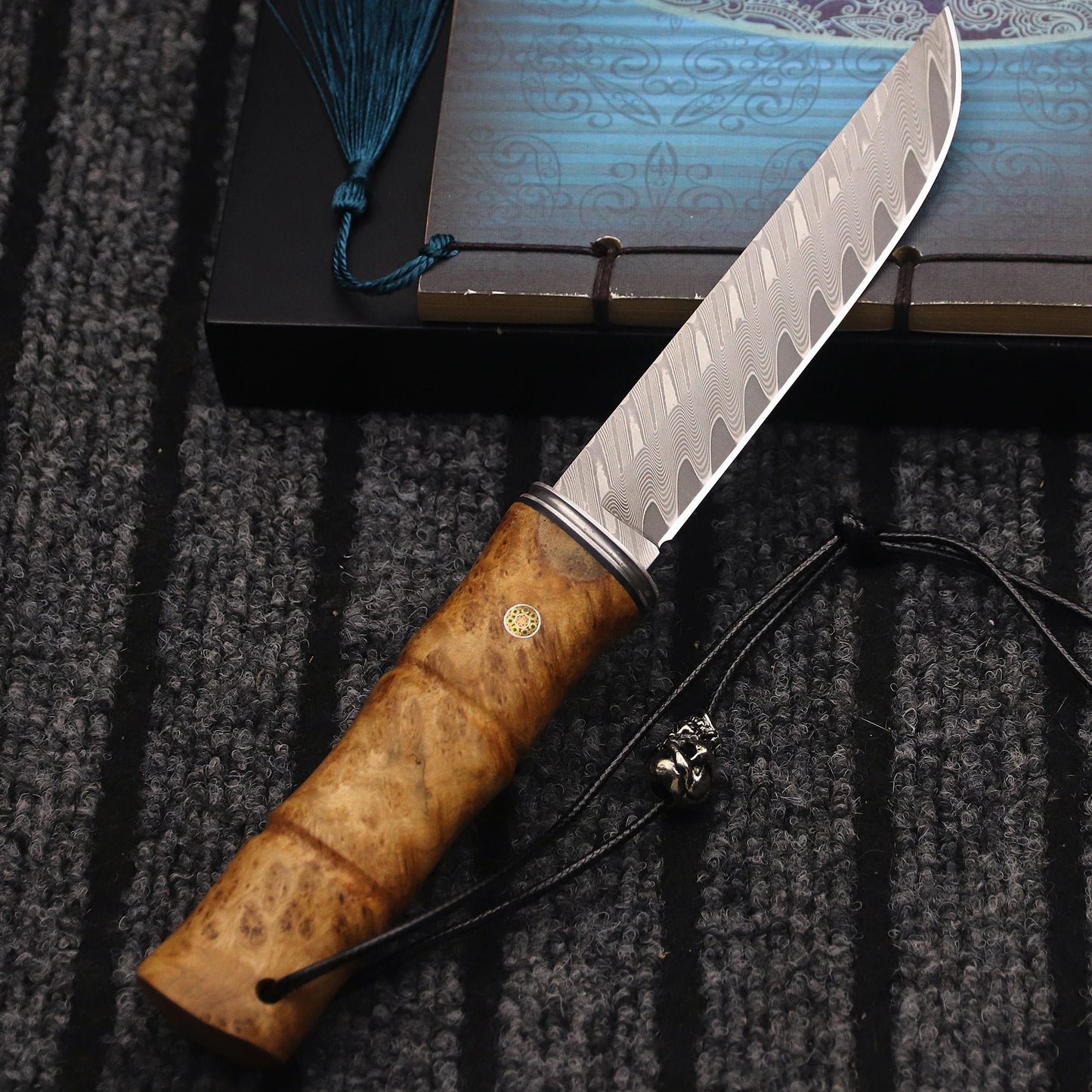 Bamboo Fest Damascus Jungle Knife Collection