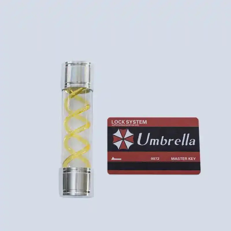 Resident Evil T-Virus Sample Bottle — Biohazard Desk Ornament
