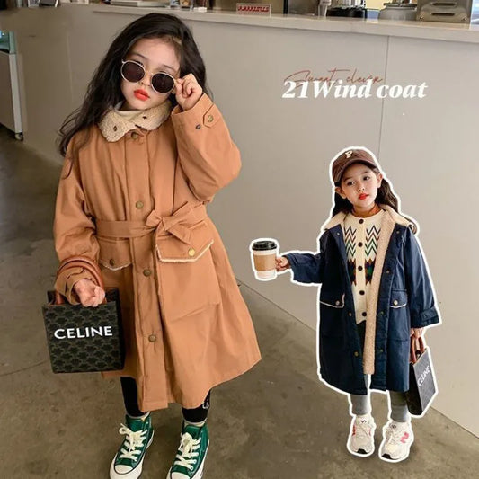 Girls Coat Jacket Cotton 