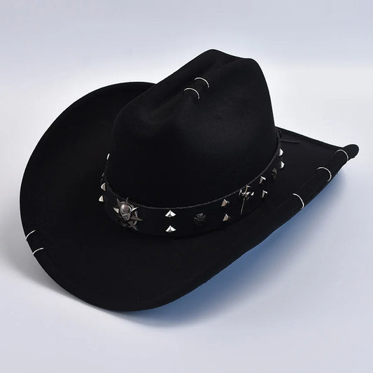 Roll Brim Cowboy Hat — 9 Colors