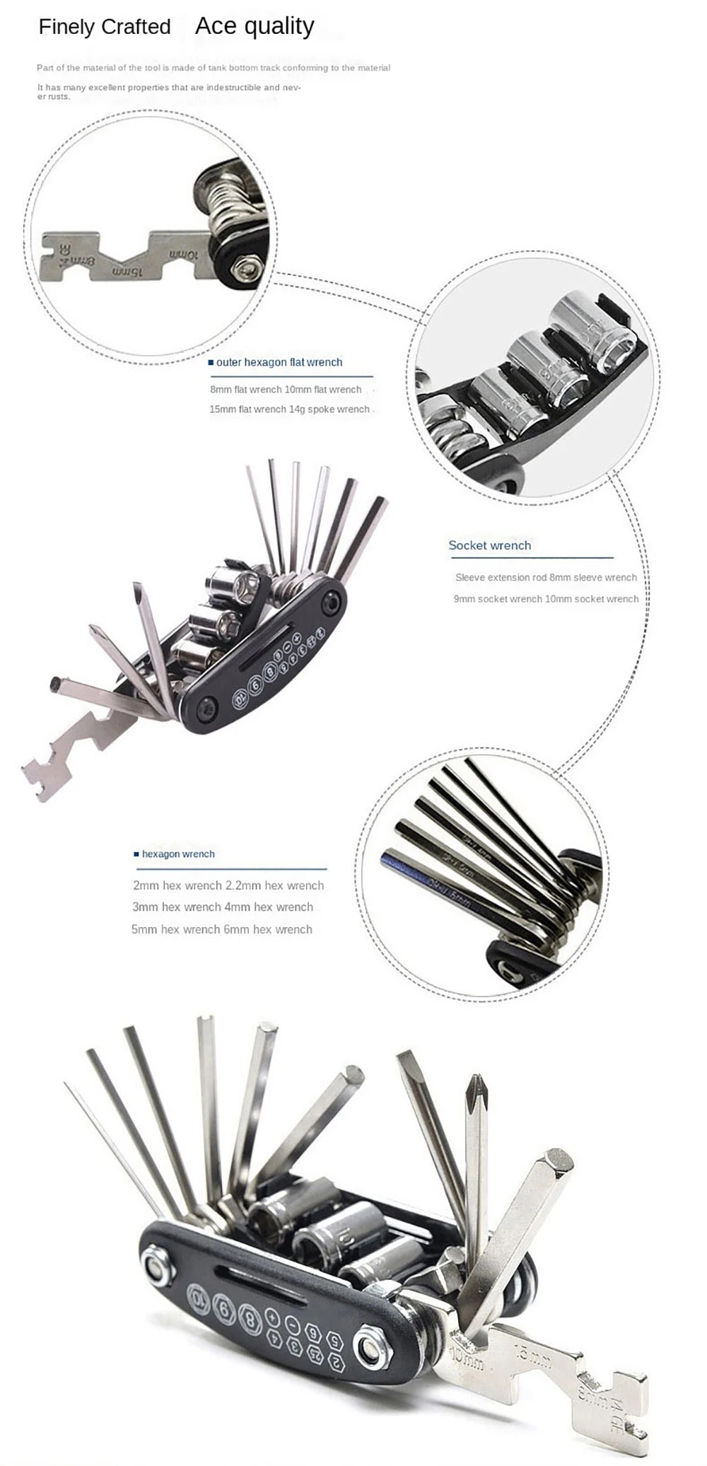 V-Strom Repair Tool: Compact Multi-Function Set