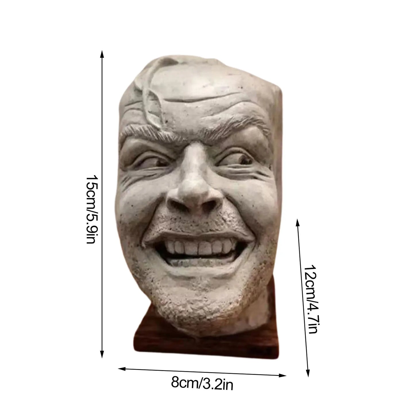 Sculpture Of The Shining Bookend Library