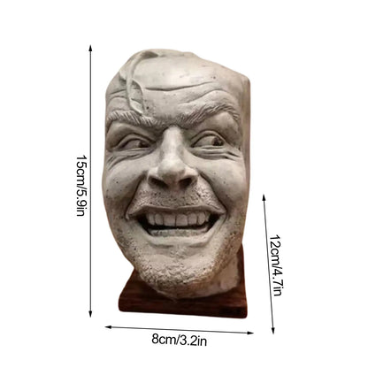 Sculpture Of The Shining Bookend Library