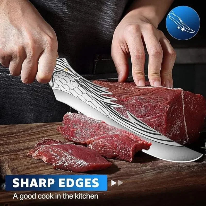 Eagle Edge Viking Chef Knife: Craft & Strength Unite