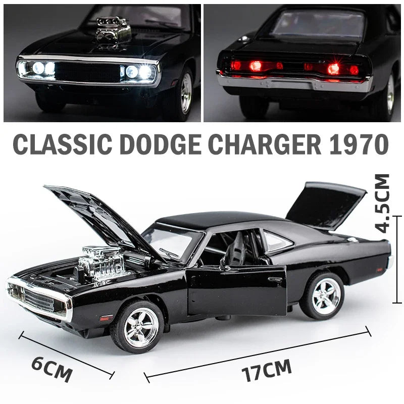 1970 Dodge Charger Die-Cast Model — 1:32 Scale