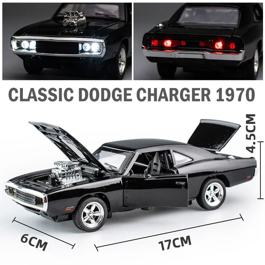 1970 Dodge Charger Die-Cast Model — 1:32 Scale
