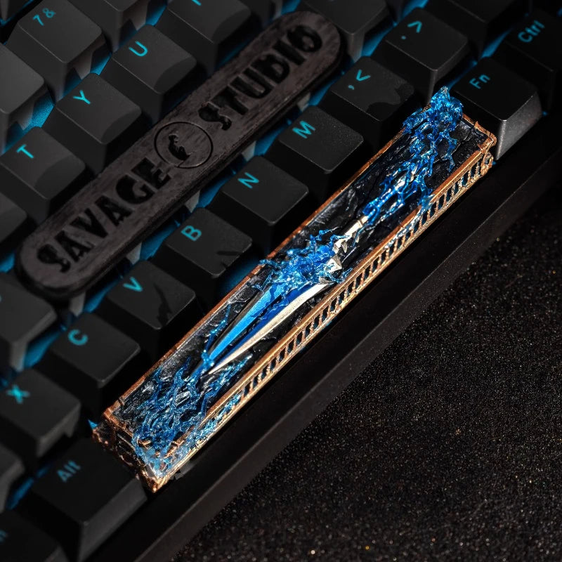 Thunderfury WoW Resin Keycap — 6.25U Spacebar