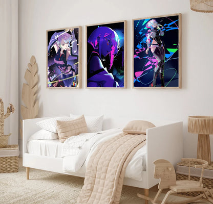 Cyberpunk 2077 Art: Judy & Johnny Wall Decor