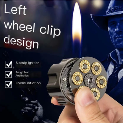 Mirror Bullet Lighter - Portable Smoking Accessory