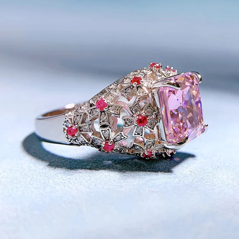 Vintage Diamond Ring Engagement Jewelry Gift
