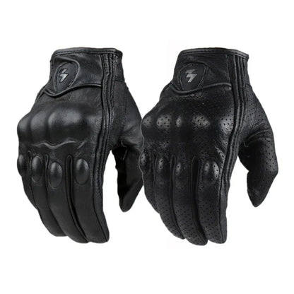 Rider's Choice: MotoGuard Leather Gloves