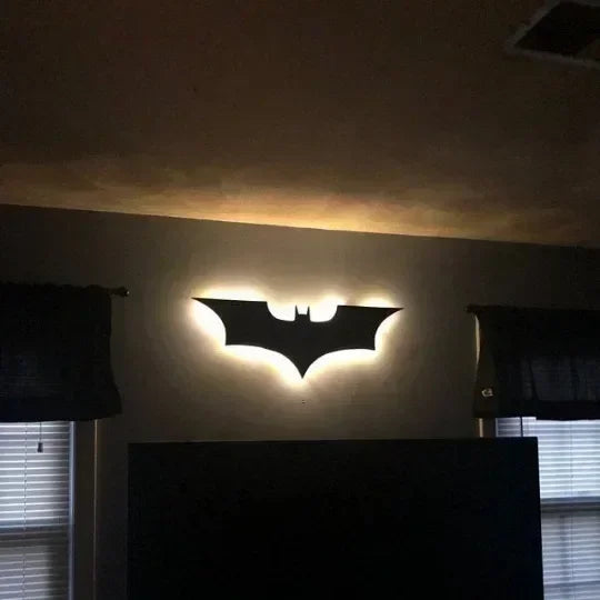 Bat Shape Bedside Light Atmosphere Logo Lamps Hot