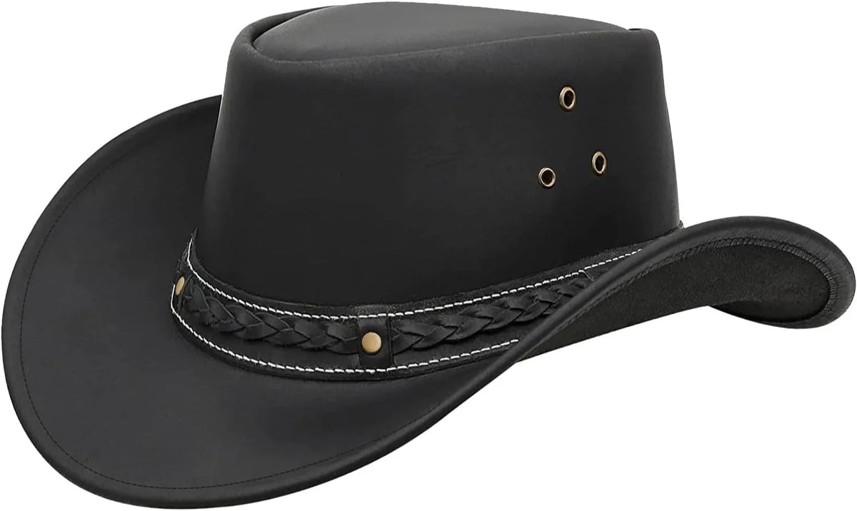 Western Cowboy Hat — Wide Brim · Australian Style