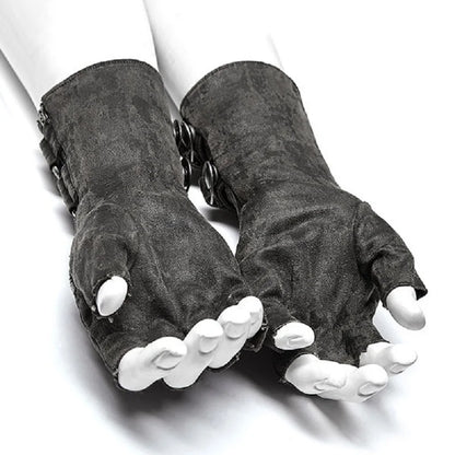 Steampunk Fingerless Riding Gloves for All.